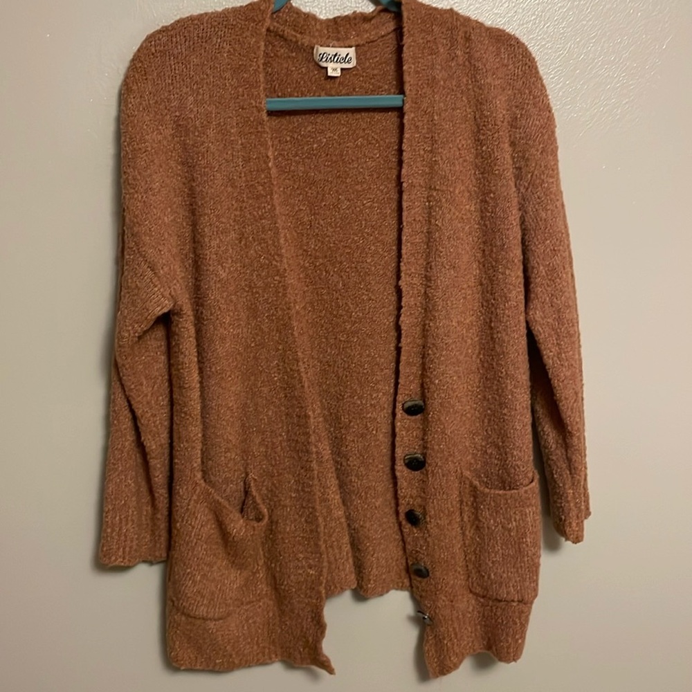 Orange Cardigan